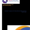 NMHCCF - Submission: In response to the Productivity Commission Inquiry into Mental Health